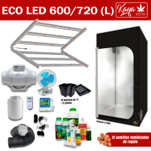 Kit Cultivo ECO LED 600/720W - 120x120