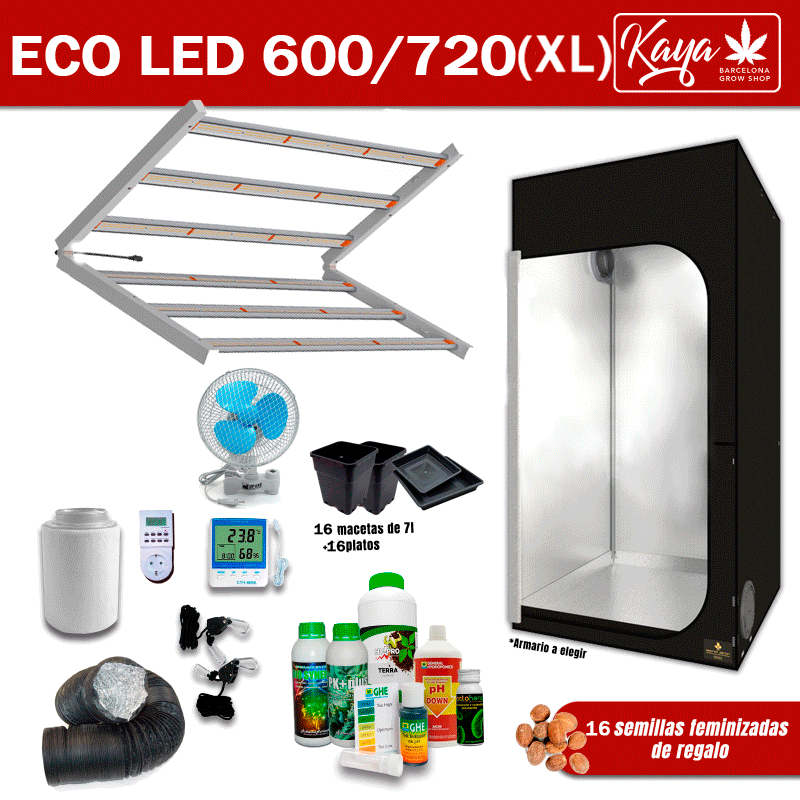 Kit Cultivo ECO LED 600/720W - 150x150