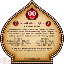 Auto Northern Lights - 00 Seeds