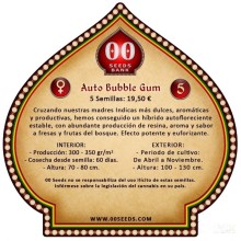 Auto Bubble Gum - 00 Seeds