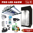 PRO Grow Kit LED 465W Tent