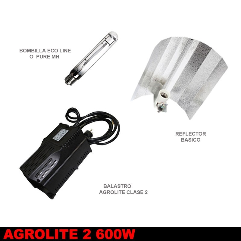 Kit Iluminación Agrolite 600W
