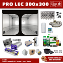 PRO Grow Kit LEC 300 x 300 Tent
