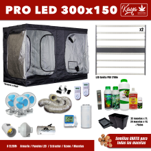 PRO Grow Kit LED 300 x 150 Tent