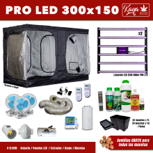 Kit Cultivo PRO 300 x 150 LED Armario