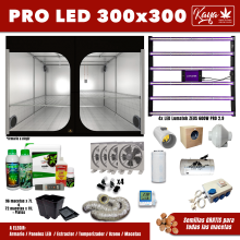 Kit Cultivo PRO 300 x 300 LED Armario
