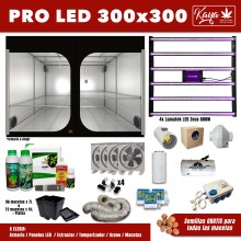 Kit Cultivo PRO 300 x 300 LED Armario