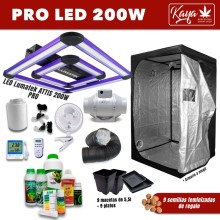 Kit Cultivo PRO LED 200W Armario