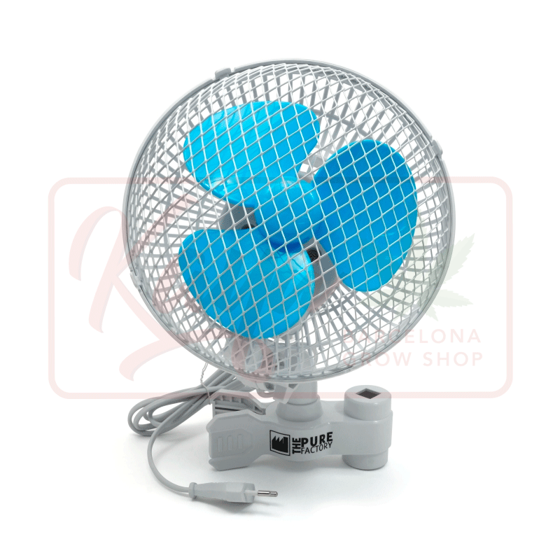 Oscillating Clamp-On Cabinet Fan - Pure